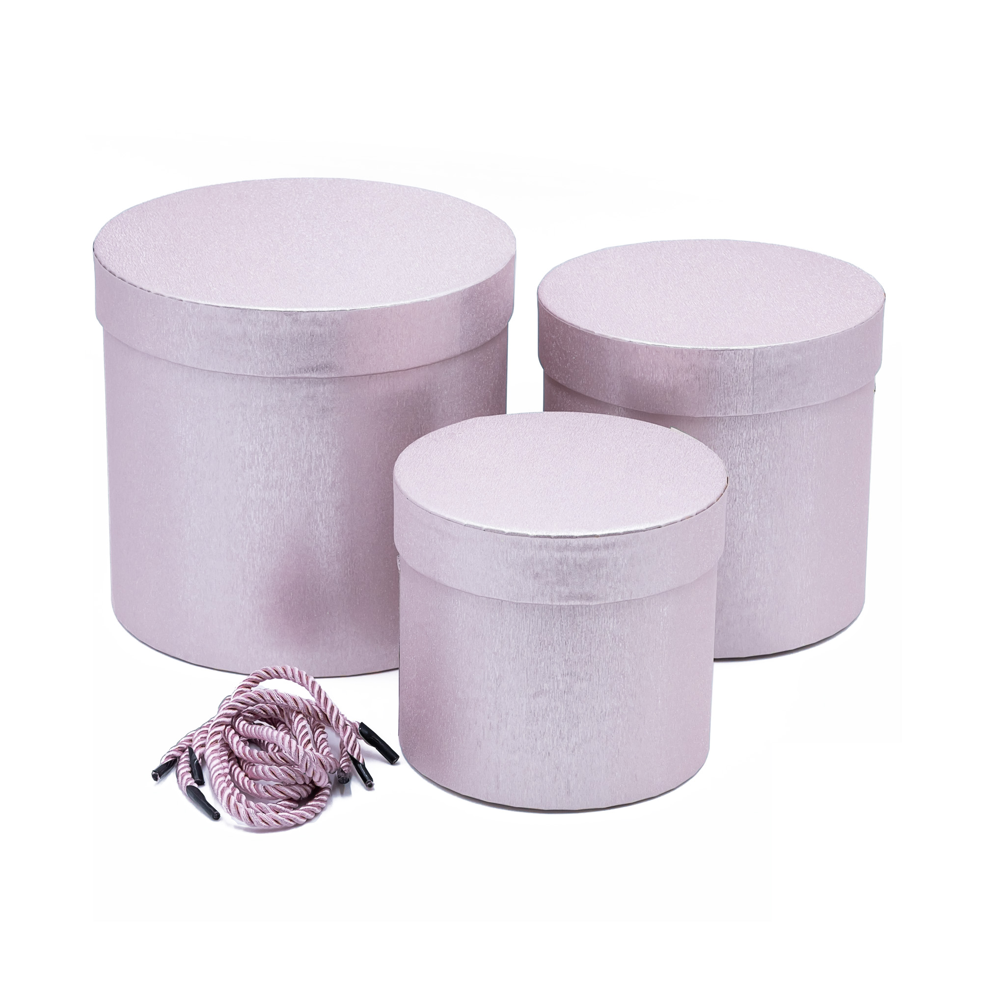 Flower box Style D18xH17, D15xH14,5, D13xH12cm, 3pcs